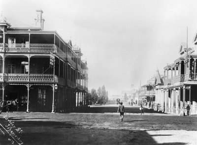 View of Johannesburg, c.1900 by French Photographer